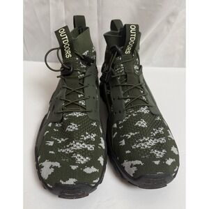 Men's Casual Sneakers Hiking Sporting Footwear Camouflage Lace Up Outdoor  Shoes